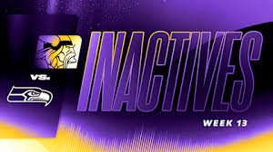 temp_image_1764541265.974376 Ernest Jones IV's Week 13 Game Day Dispatch: Vikings Face Seahawks Amidst Critical Inactives