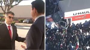 temp_image_1768663347.273001 U-Haul Incident at Iranian Protest in Los Angeles: A Misunderstanding or Reckless Act?