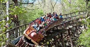 temp_image_1771376789.032104 Thunderation Roller Coaster: Final Ride Approaching at Silver Dollar City