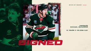 temp_image_1781026790.214158 Minnesota Wild Secure Michael McCarron with Massive 6-Year Contract Extension