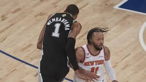 temp_image_1781146668.247831 NBA Finals Heat: Wembanyama Avoids Suspension After Brunson Clash - The 'Jose Alvarado' Style of Physicality