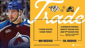 temp_image_1781645010.422496 Smashville Boost: Nashville Predators Acquire Stanley Cup Champion Ross Colton in Blockbuster Trade