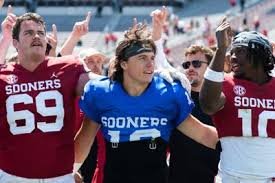 temp_image_1781750407.46457 John Mateer: OU Quarterback Leads the Cheers at the College World Series