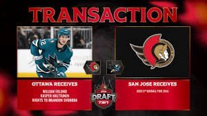 temp_image_1782251552.300564 Ottawa Senators Shake Up Roster: Acquiring Kasper Halttunen and William Eklund in Blockbuster Trade