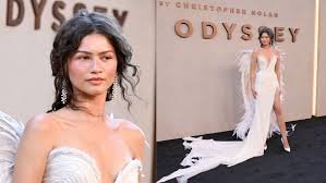 temp_image_1784099804.514851 Zendaya Channels Greek Mythology in Stunning Matières Fécales Gown at 'The Odyssey' Premiere